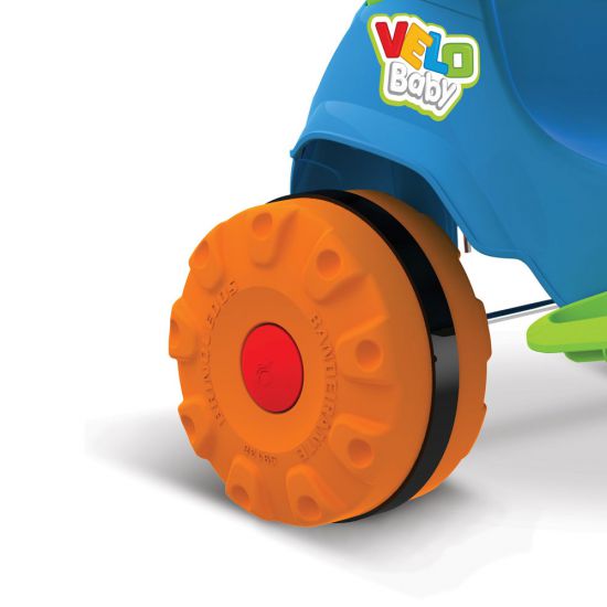 Triciclo Infantil Bandeirante Velobaby com Buzina Azul